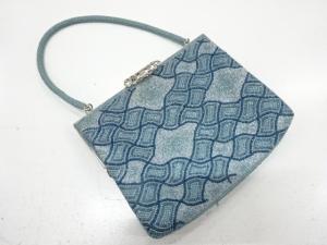 アンティーク　ビーズ　ハンドバッグ